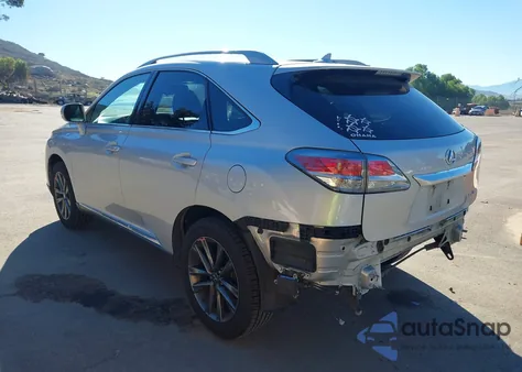 2013 Lexus Rx 350 F Sport z USA, uszkodzony, nr VIN 2T2BK1BA2DC182872